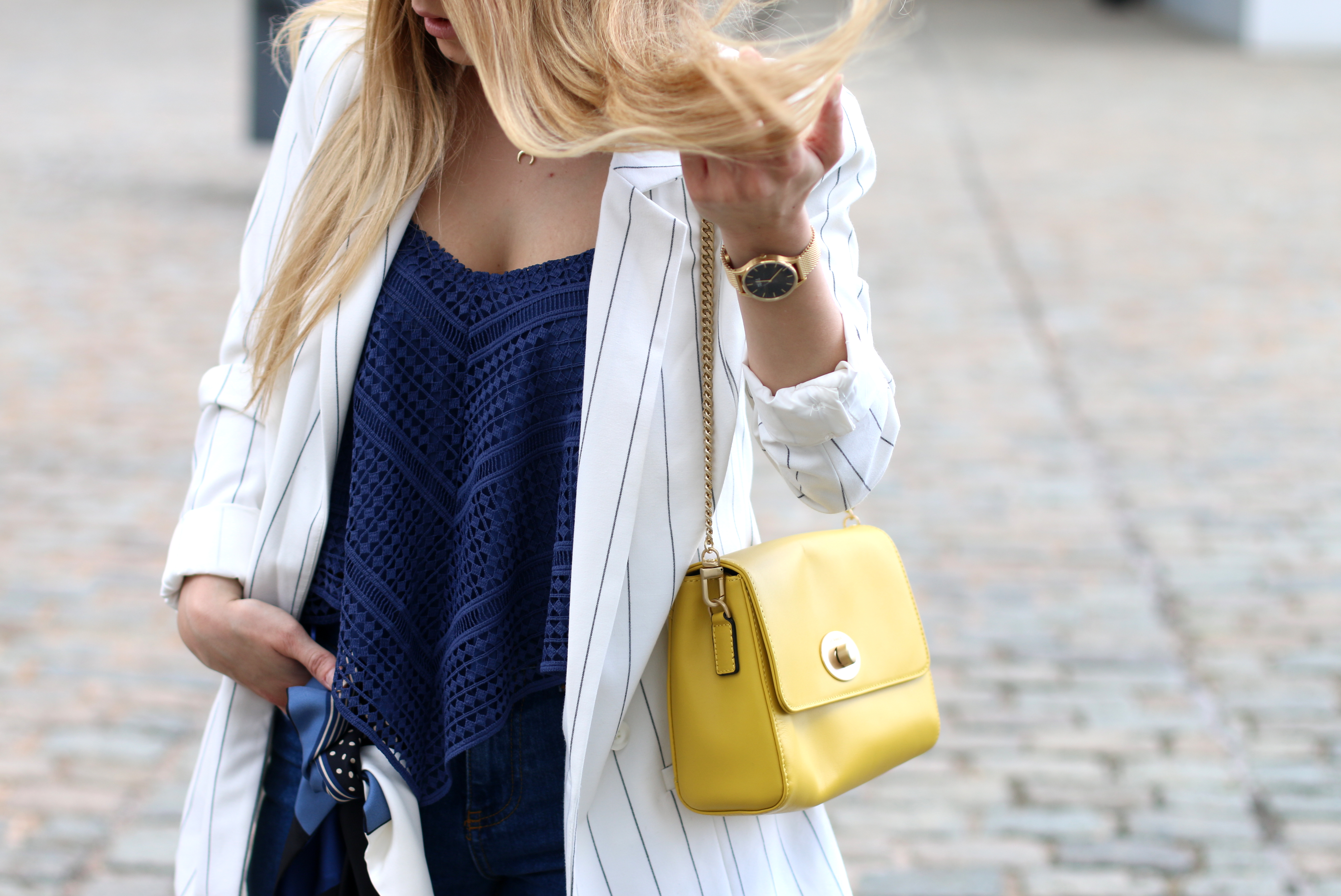 le tanneur bag zara lace top blogger streetstyle nicole vienna