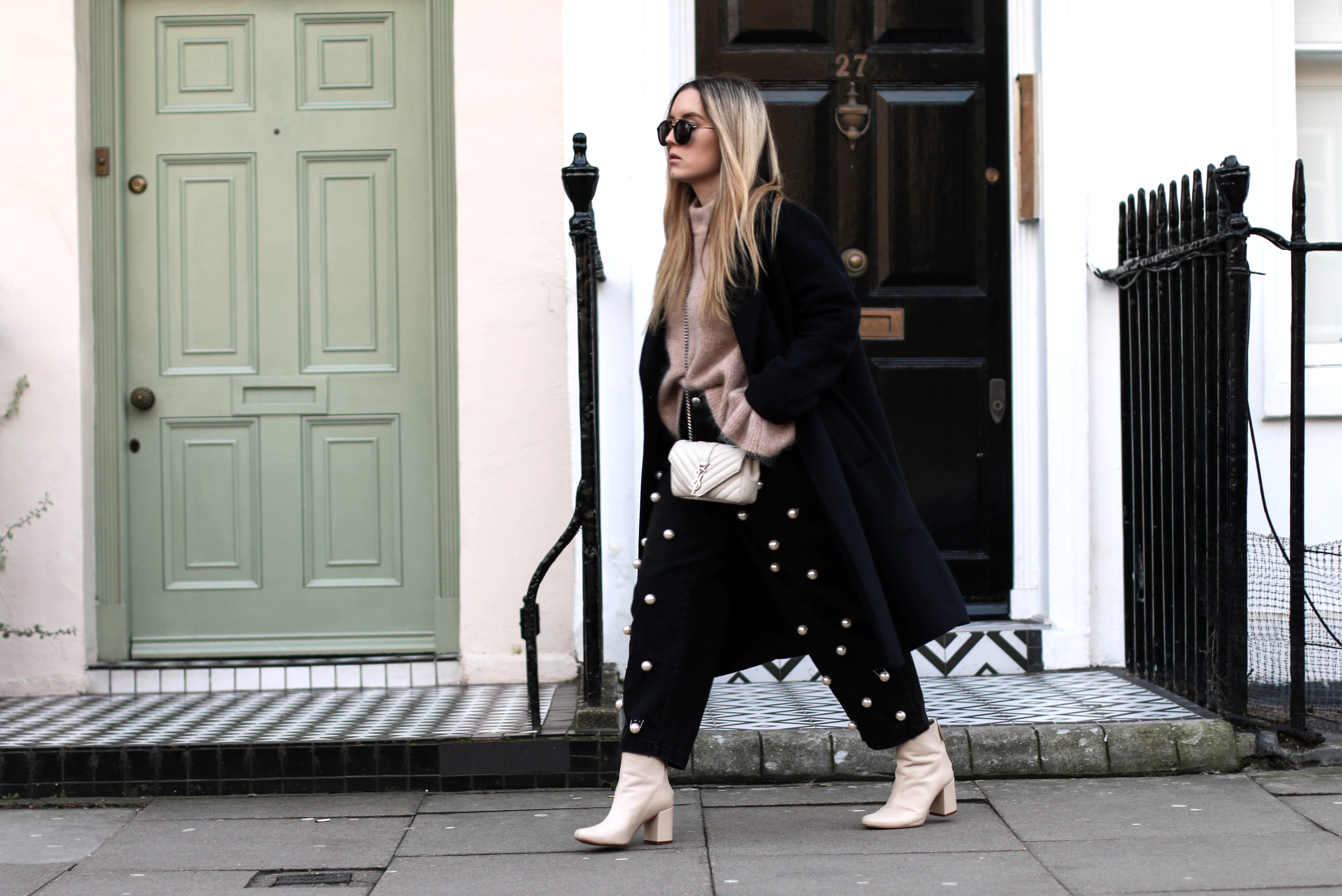 Pearl Jeans Pants Trend London Streetstyle Fashiontwinstinct