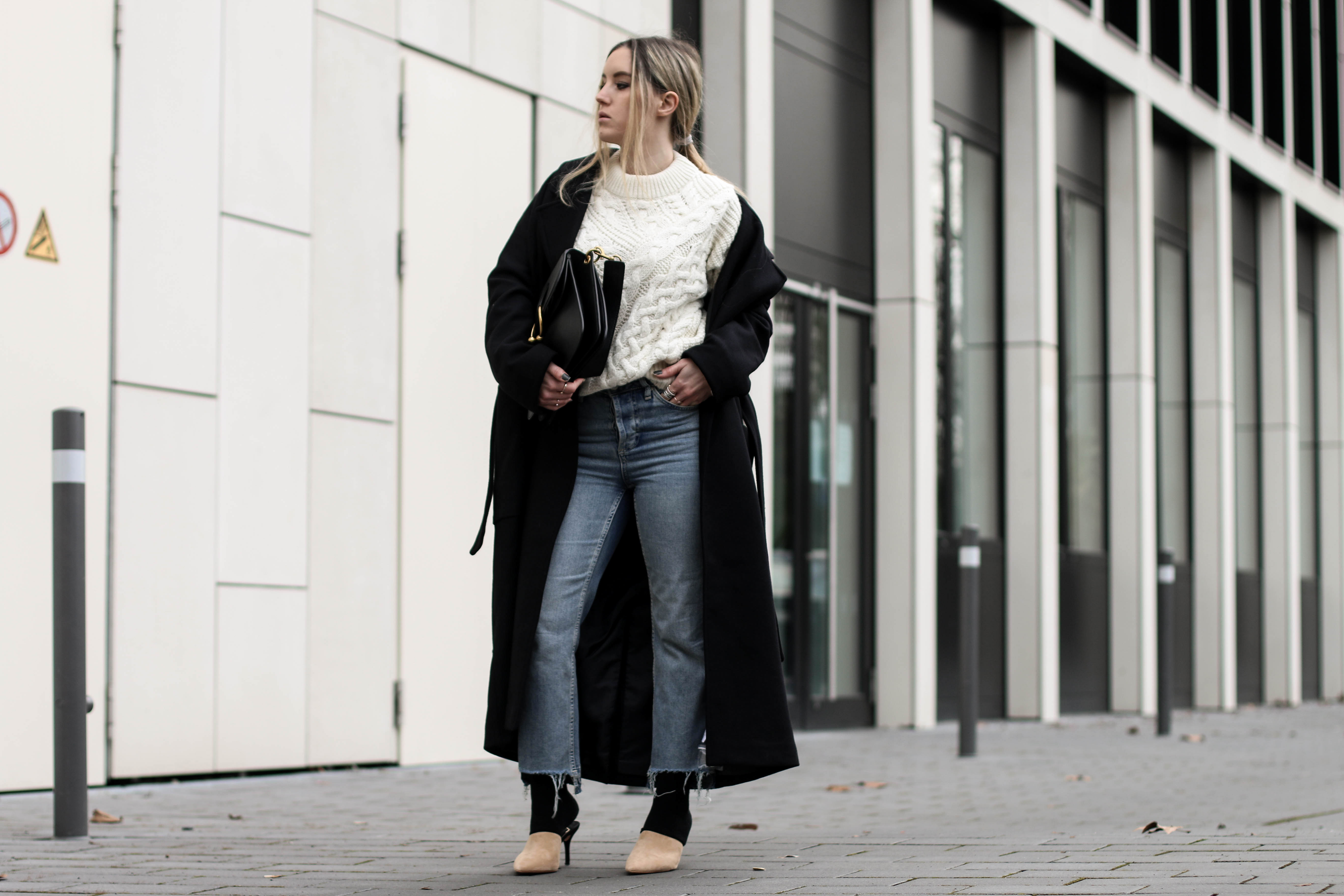 Maxi Coat Edited Mom Jeans knit jumper 