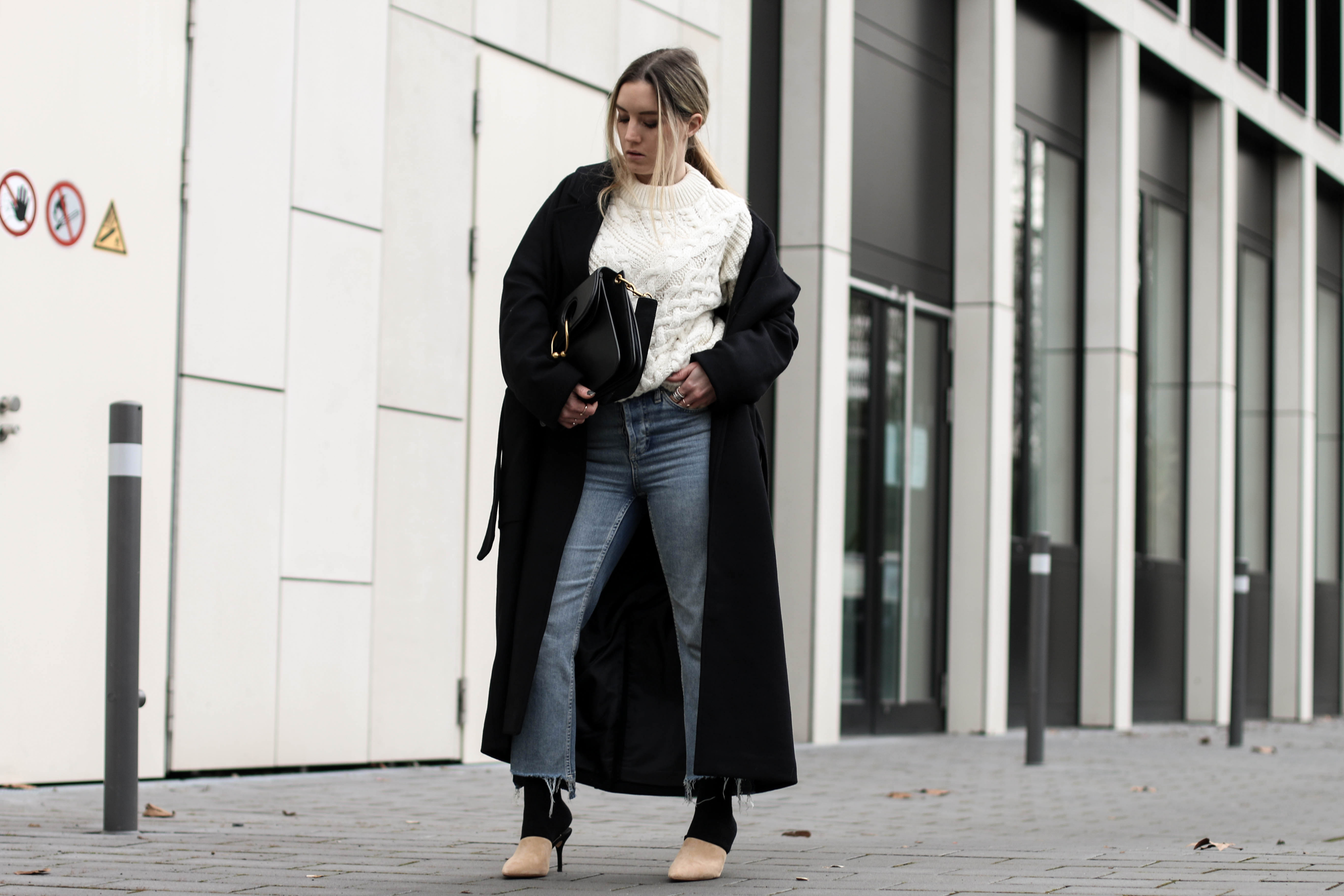 Maxi Coat Edited mom jeans socks mules Trend 