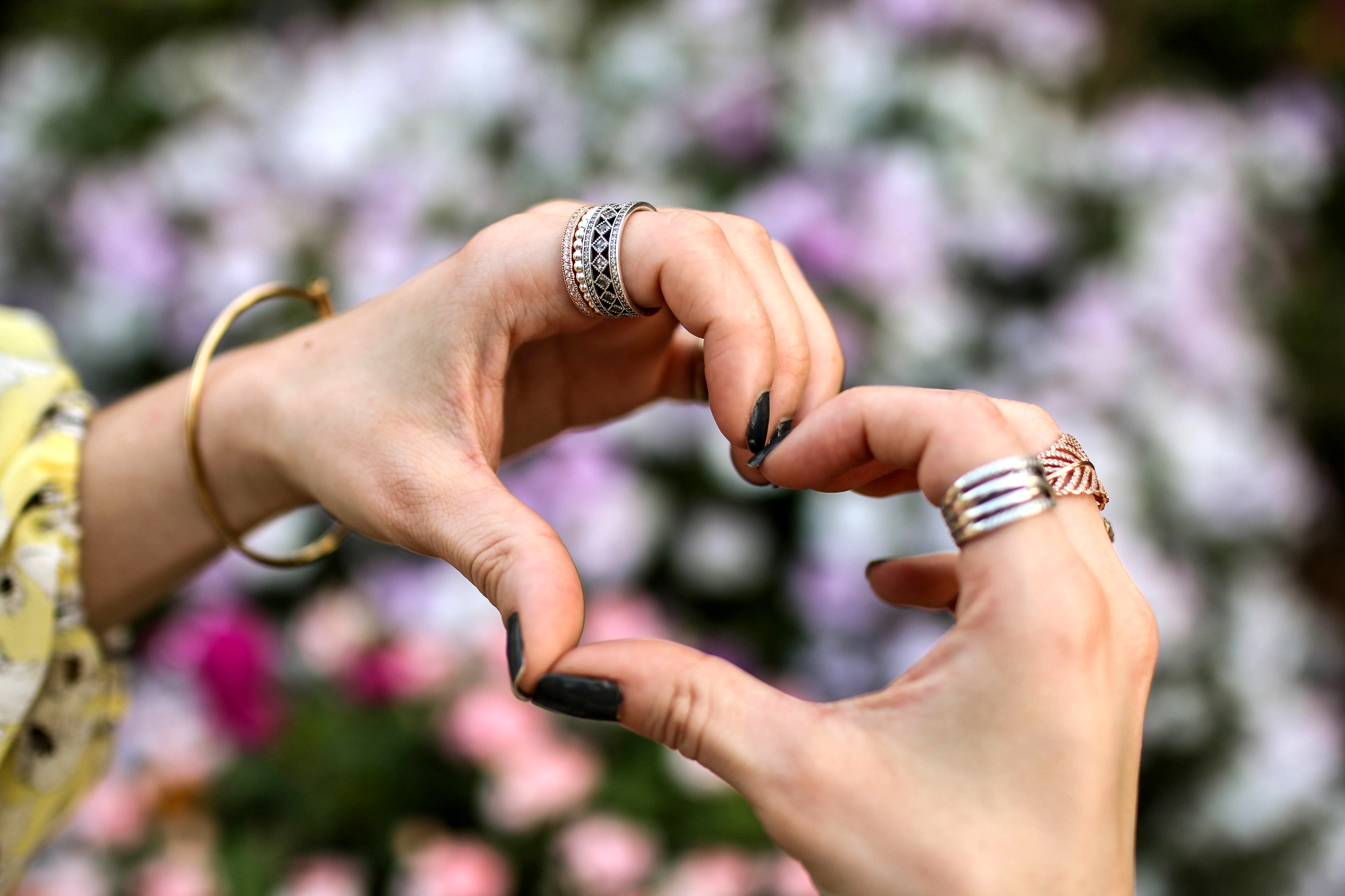 miracle garden dubai fashion blog pandora rings #dopandora