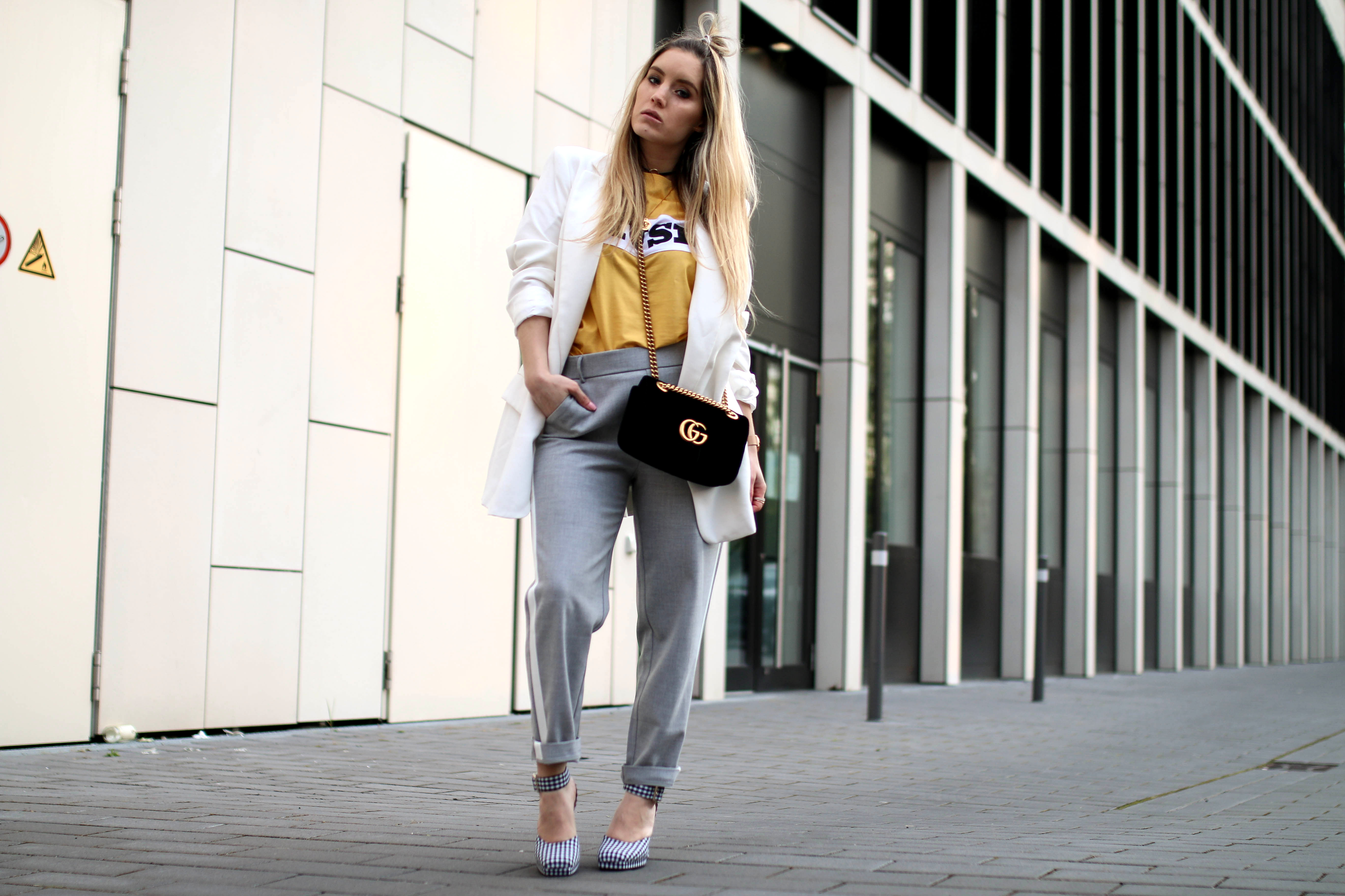 track pants modeblog köln gucci marmont bag