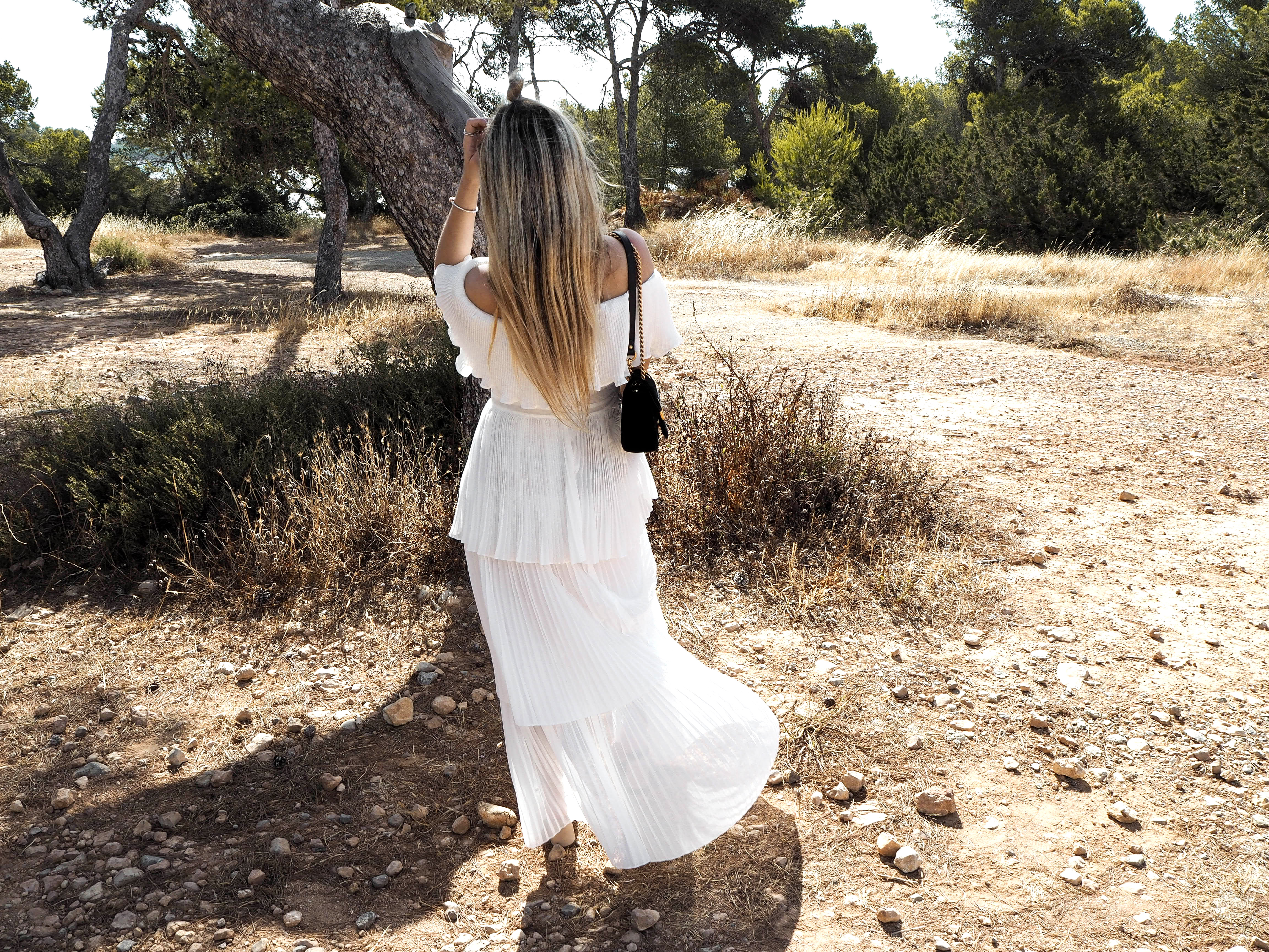 white summer dress ibiza