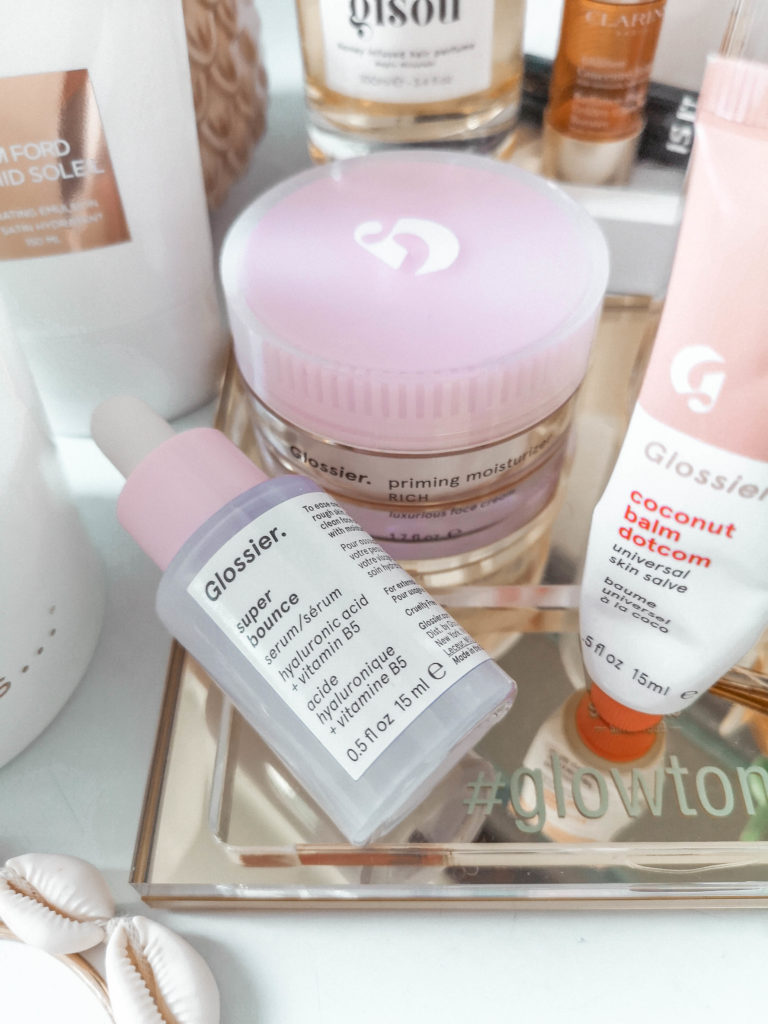 glossier primig moisturizer rich review glossier super bounce serum